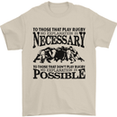 Rugby No Explanation Is Necessary Mens T-Shirt Cotton Gildan Sand