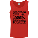 Rugby No Explanation Is Necessary Mens Vest Tank Top Red