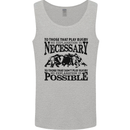 Rugby No Explanation Is Necessary Mens Vest Tank Top Sports Grey