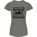 Rugby No Explanation Is Necessary Womens Petite Cut T-Shirt Charcoal