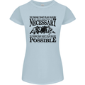 Rugby No Explanation Is Necessary Womens Petite Cut T-Shirt Light Blue