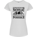 Rugby No Explanation Is Necessary Womens Petite Cut T-Shirt White