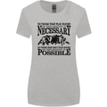 Rugby No Explanation Is Necessary Womens Wider Cut T-Shirt Sports Grey