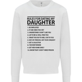 Rules for Dating My Daughter Father's Day Kids Sweatshirt Jumper White
