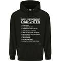 Rules for Dating My Daughter Father's Day Mens 80% Cotton Hoodie Black
