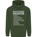 Rules for Dating My Daughter Father's Day Mens 80% Cotton Hoodie Forest Green