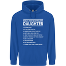 Rules for Dating My Daughter Father's Day Mens 80% Cotton Hoodie Royal Blue
