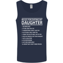 Rules for Dating My Daughter Father's Day Mens Vest Tank Top Navy Blue