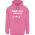 Rules for Dating My Daughters Father's Day Mens 80% Cotton Hoodie Azelea