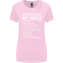Rules for Dating My Niece Uncle's Day Funny Womens Wider Cut T-Shirt Light Pink