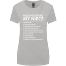 Rules for Dating My Niece Uncle's Day Funny Womens Wider Cut T-Shirt Sports Grey