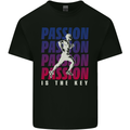 Running Passion Is the Key Runner Marathon Mens Cotton T-Shirt Tee Top Black