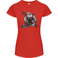 SAS Bulldog British Army Special Forces Womens Petite Cut T-Shirt Red