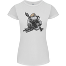 SAS Bulldog British Army Special Forces Womens Petite Cut T-Shirt White