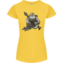 SAS Bulldog British Army Special Forces Womens Petite Cut T-Shirt Yellow
