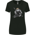 SAS Bulldog British Army Special Forces Womens Wider Cut T-Shirt Black