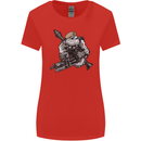 SAS Bulldog British Army Special Forces Womens Wider Cut T-Shirt Red