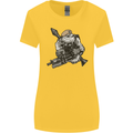 SAS Bulldog British Army Special Forces Womens Wider Cut T-Shirt Yellow