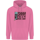 SHHH This Is My Movie T-Shirt Skull Horror Mens 80% Cotton Hoodie Azelea