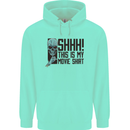SHHH This Is My Movie T-Shirt Skull Horror Mens 80% Cotton Hoodie Peppermint