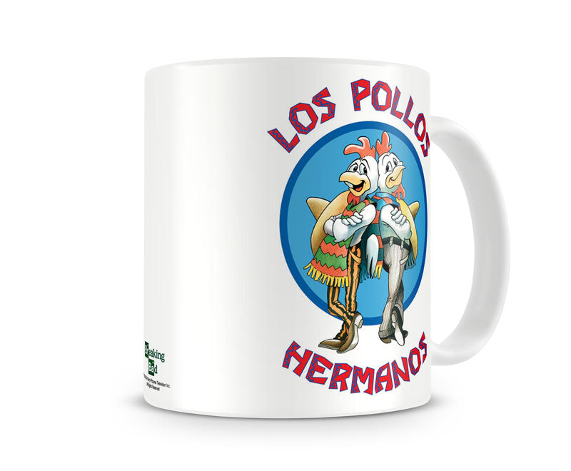 Los Pollos Hermanos white Coffee Mug breaking bad better saul saul chicken brothers fast food restaurant  