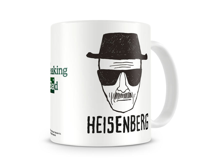 Heisenberg sketch breaking bad walter white coffee mug