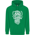 SPQR Helmet Gym Bodybuilding Training Top Childrens Kids Hoodie Irish Green