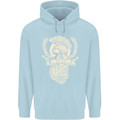 SPQR Helmet Gym Bodybuilding Training Top Childrens Kids Hoodie Light Blue