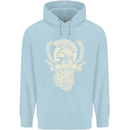 SPQR Helmet Gym Bodybuilding Training Top Childrens Kids Hoodie Light Blue