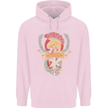 SPQR Helmet Gym Bodybuilding Training Top Childrens Kids Hoodie Light Pink