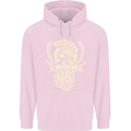 SPQR Helmet Gym Bodybuilding Training Top Childrens Kids Hoodie Light Pink