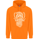 SPQR Helmet Gym Bodybuilding Training Top Childrens Kids Hoodie Orange