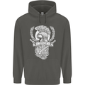 SPQR Helmet Gym Bodybuilding Training Top Childrens Kids Hoodie Storm Grey
