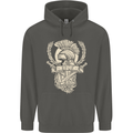 SPQR Helmet Gym Bodybuilding Training Top Childrens Kids Hoodie Storm Grey