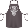 SPQR Helmet Gym Bodybuilding Training Top Cotton Apron 100% Organic Dark Grey