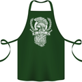 SPQR Helmet Gym Bodybuilding Training Top Cotton Apron 100% Organic Forest Green