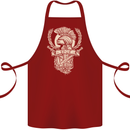 SPQR Helmet Gym Bodybuilding Training Top Cotton Apron 100% Organic Maroon