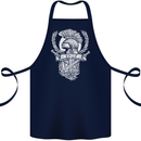 SPQR Helmet Gym Bodybuilding Training Top Cotton Apron 100% Organic Navy Blue