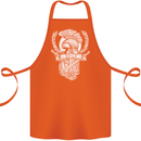 SPQR Helmet Gym Bodybuilding Training Top Cotton Apron 100% Organic Orange