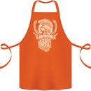 SPQR Helmet Gym Bodybuilding Training Top Cotton Apron 100% Organic Orange