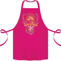SPQR Helmet Gym Bodybuilding Training Top Cotton Apron 100% Organic Pink