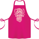 SPQR Helmet Gym Bodybuilding Training Top Cotton Apron 100% Organic Pink