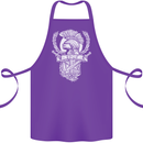 SPQR Helmet Gym Bodybuilding Training Top Cotton Apron 100% Organic Purple