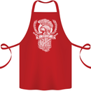 SPQR Helmet Gym Bodybuilding Training Top Cotton Apron 100% Organic Red
