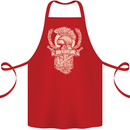 SPQR Helmet Gym Bodybuilding Training Top Cotton Apron 100% Organic Red