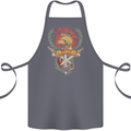 SPQR Helmet Gym Bodybuilding Training Top Cotton Apron 100% Organic Steel