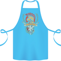 SPQR Helmet Gym Bodybuilding Training Top Cotton Apron 100% Organic Turquoise