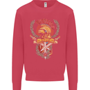 SPQR Helmet Gym Bodybuilding Training Top Kids Sweatshirt Jumper Heliconia