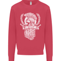 SPQR Helmet Gym Bodybuilding Training Top Kids Sweatshirt Jumper Heliconia
