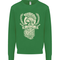 SPQR Helmet Gym Bodybuilding Training Top Kids Sweatshirt Jumper Irish Green